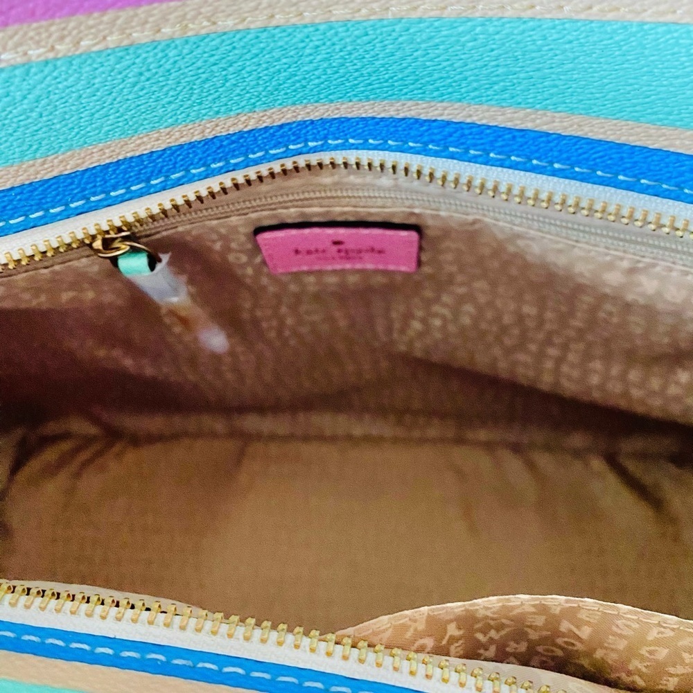 Rare kate spade Eden Street Margareta Tote Bag, Dune Stripe - Picture 8 of 16